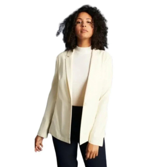 Kit and Ace Womens Size Small Navigator Ride  Blazer Ivory Color - Picture 1 of 15